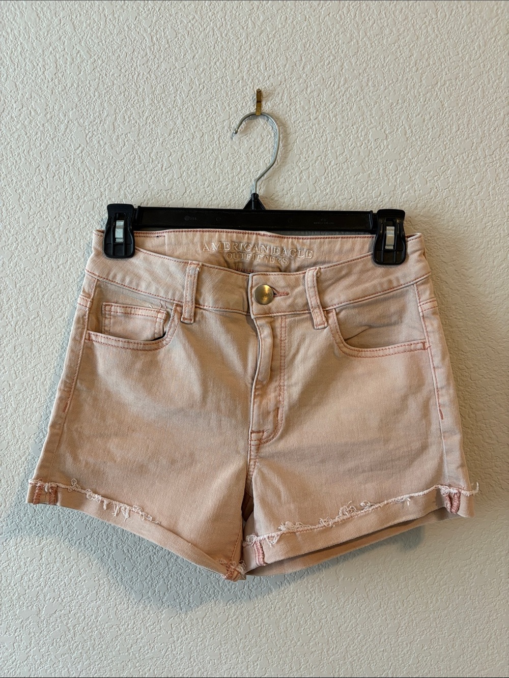 American Eagle Super Super Stretch Hi-Rise Shortie